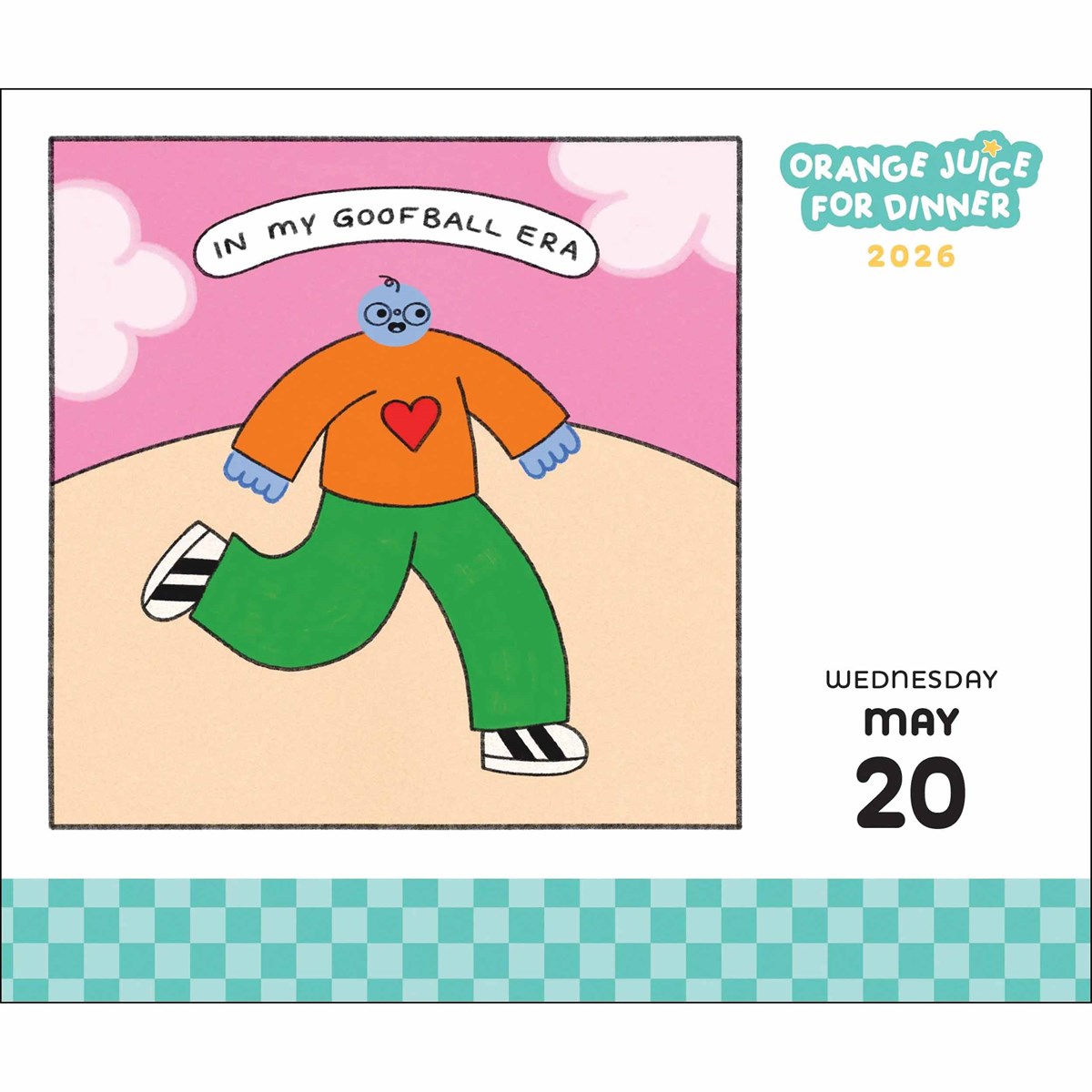 Feeling The Goodness 2026 Day-To-Day Desk Calendar