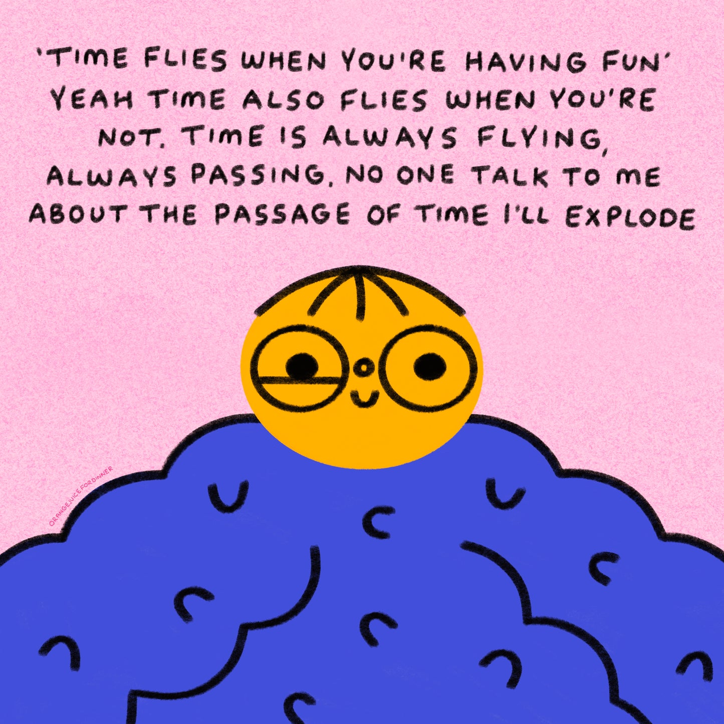 Time Flies Art Print