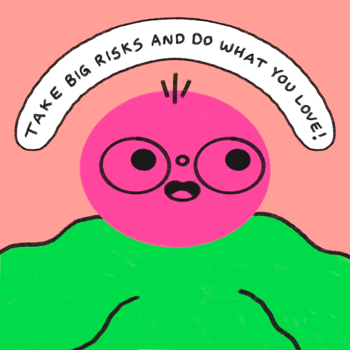 Life Is Too Short Art Print