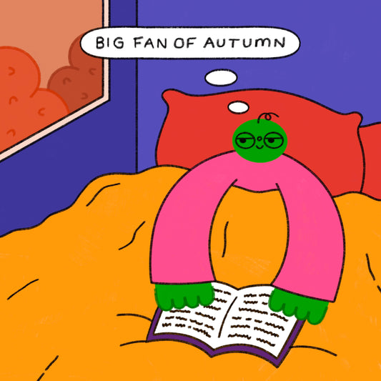 Big Fan Of Autumn Art Print