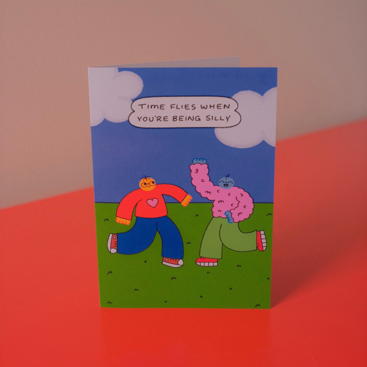 Time Flies When You're Being Silly Card