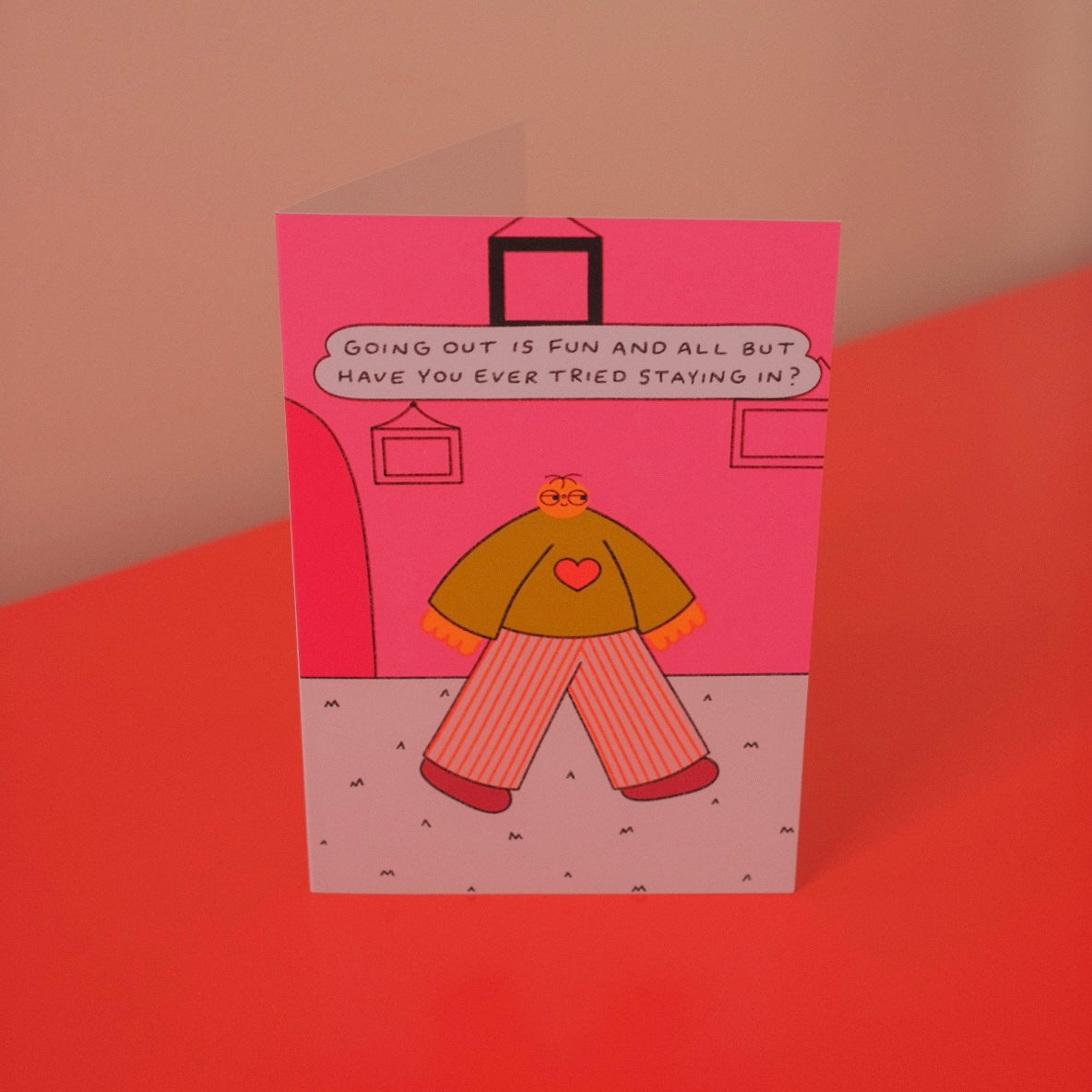 Staying In Card