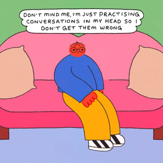 Practising Conversations Art Print