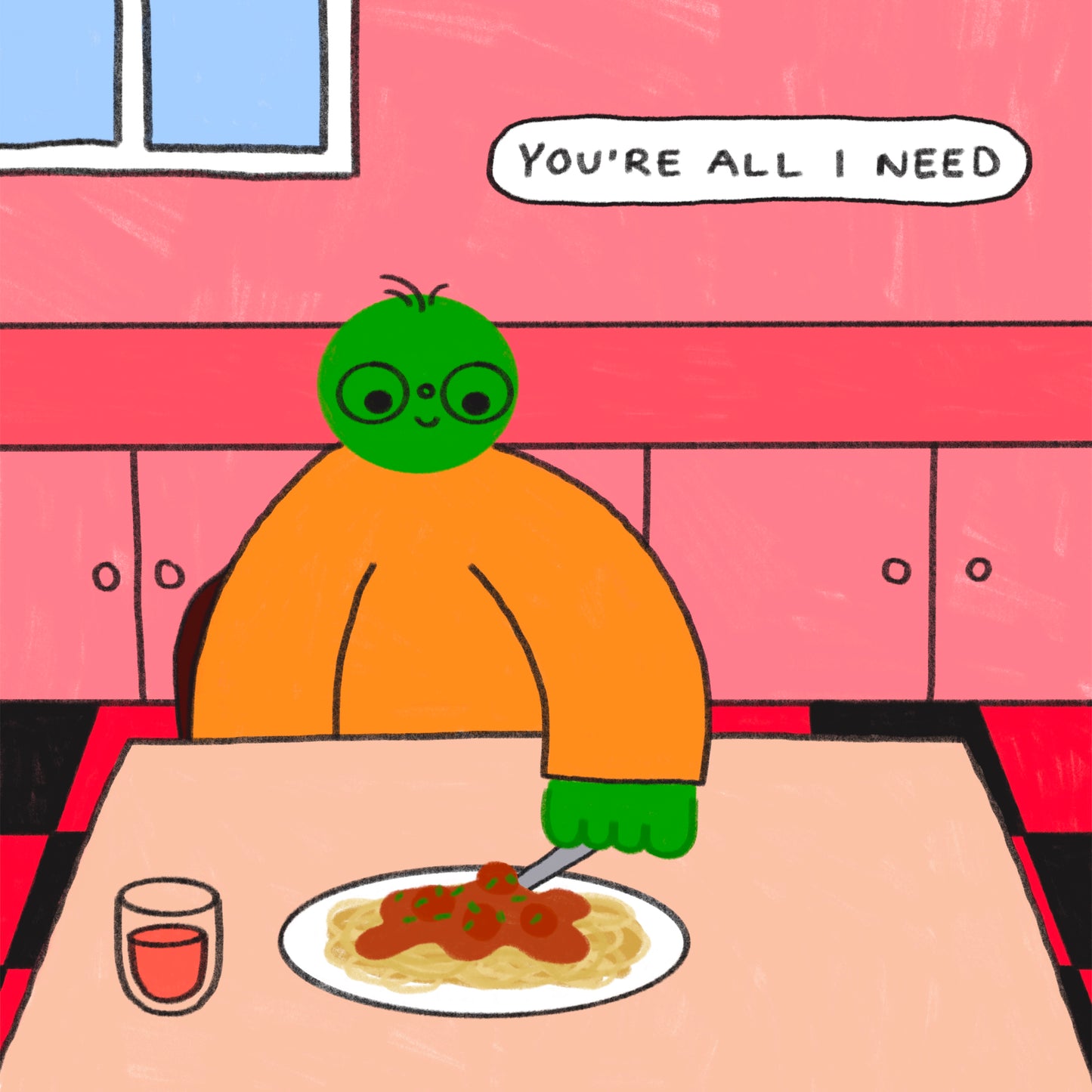 You’re All I Need Art Print