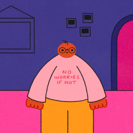 No Worries If Not Art Print