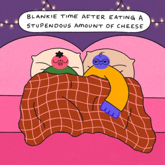 Blankie Time Art Print