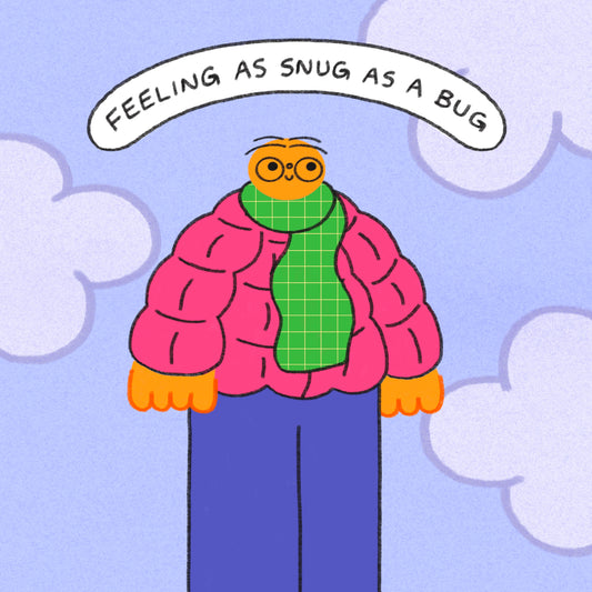 Feeling As Snug As A Bug Art Print