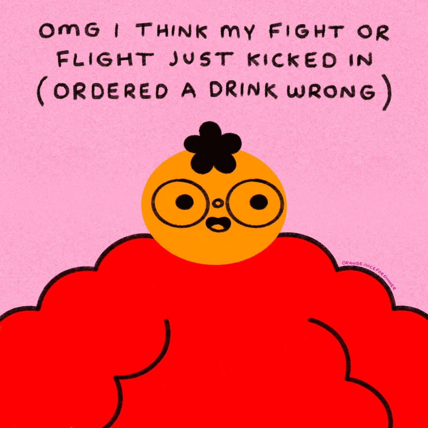 Omg I Think My Fight Or Flight Just Kicked In