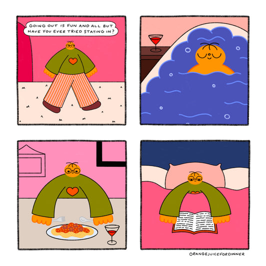 Going Out Is Fun And All But Have You Ever Tried Staying In Art Print