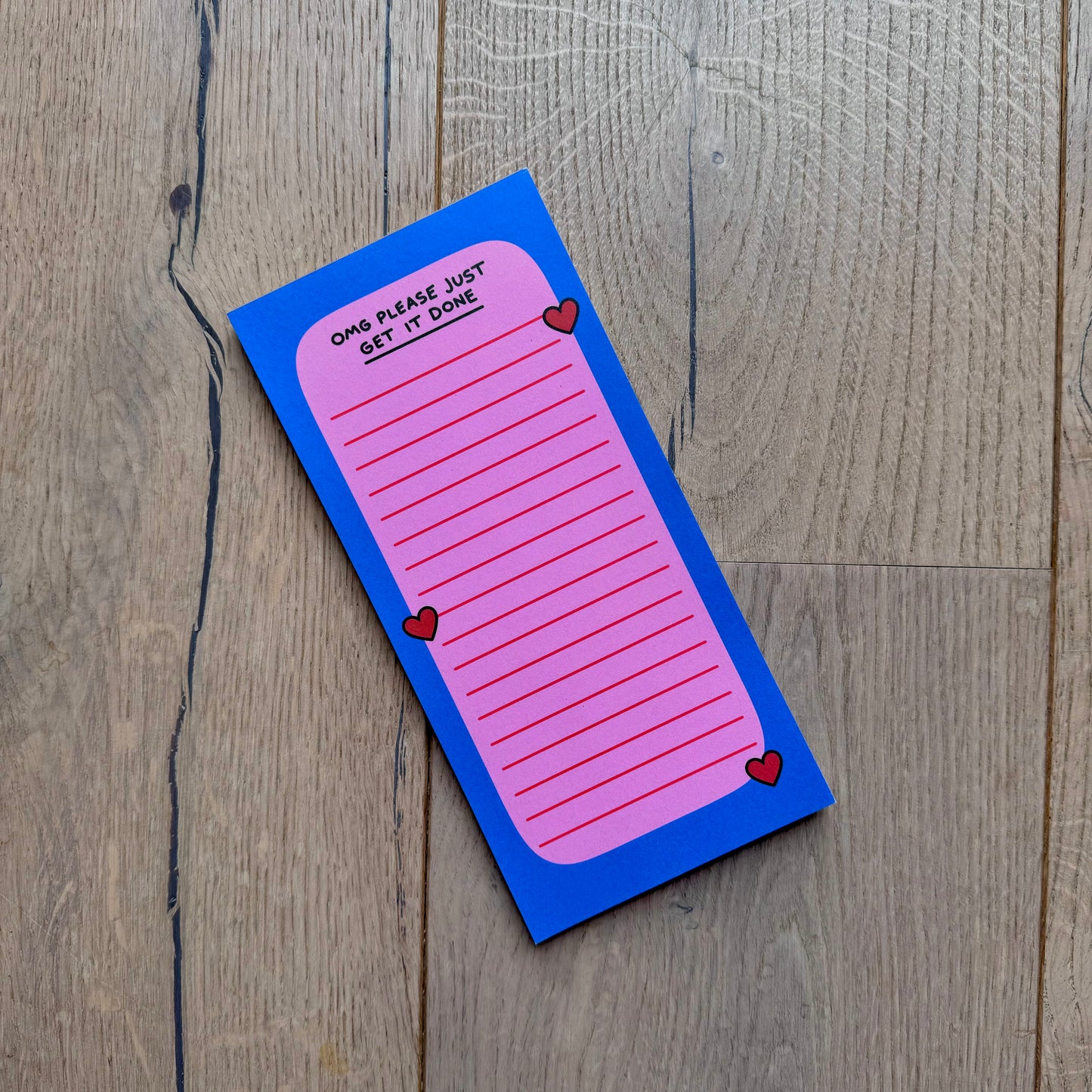 Omg Please Just Get It Done Notepad