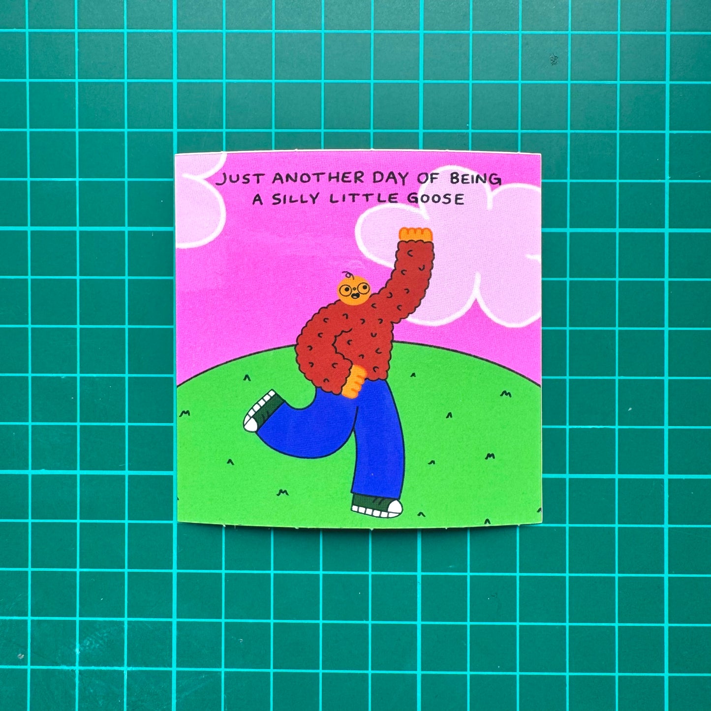 Silly Little Goose Sticker