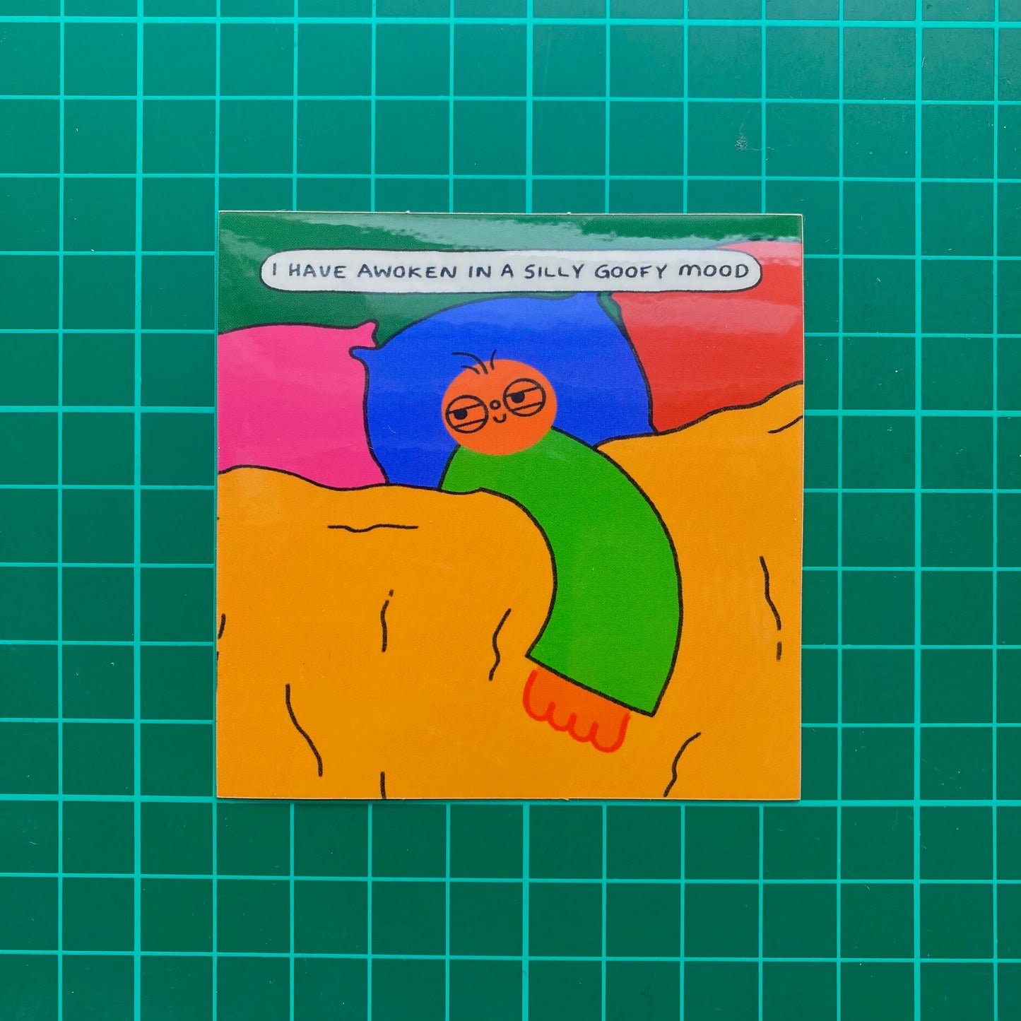 Silly Goofy Mood Sticker