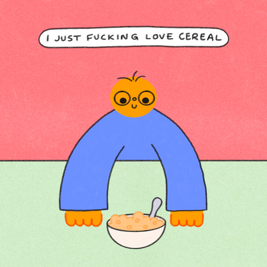 Cereal Art Print
