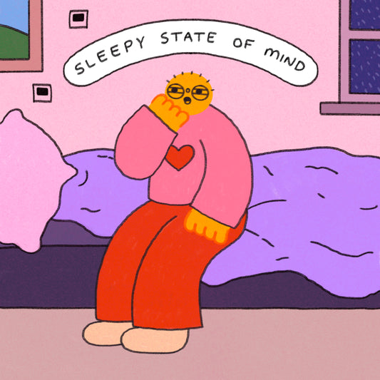 Sleepy State Of Mind Art Print