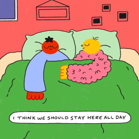 I Think We Should Stay Here All Day Art Print