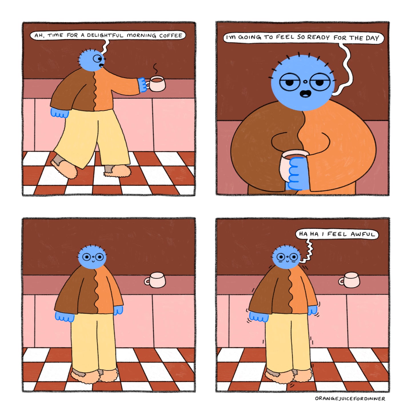 Time For A Coffee Comic