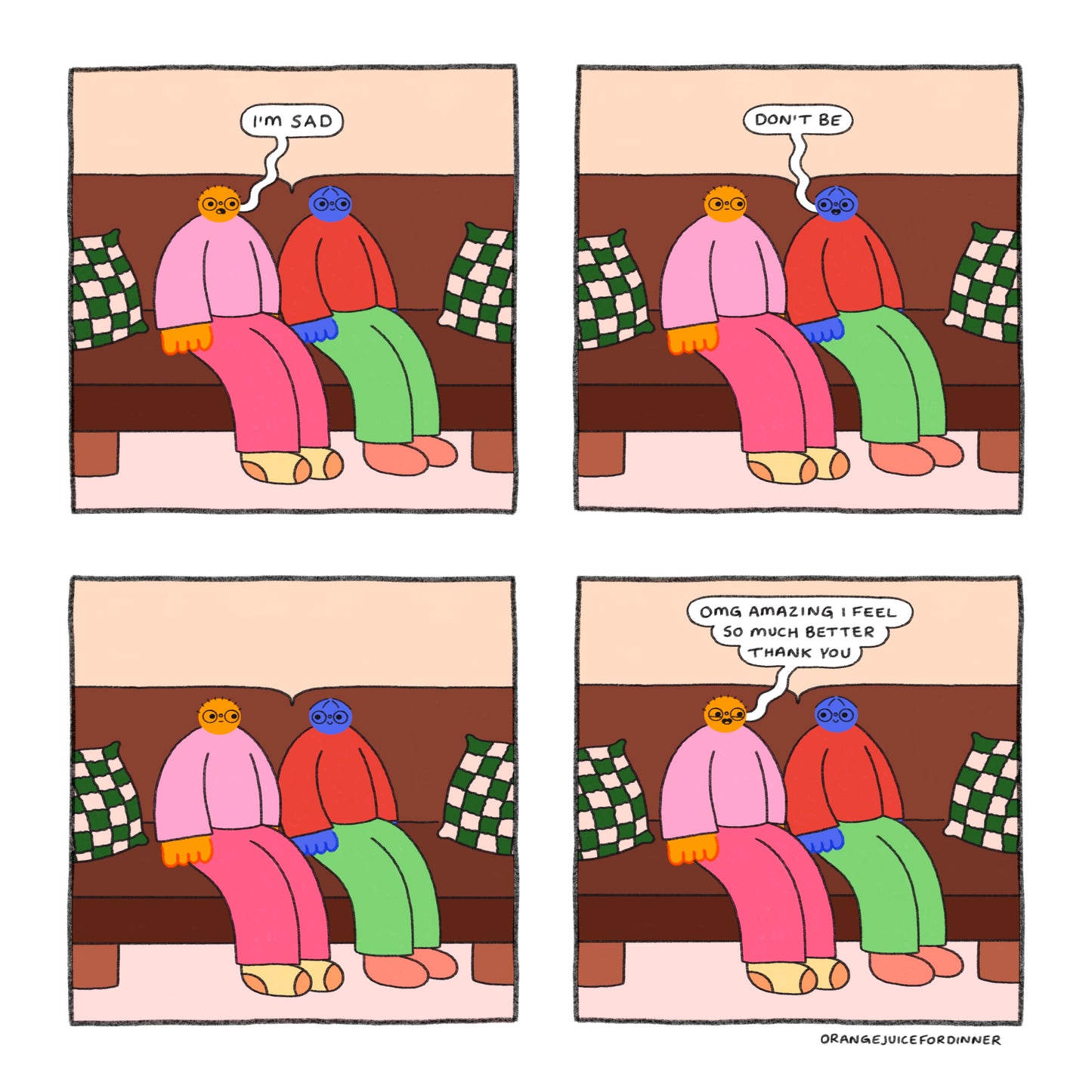 I’m Sad Comic