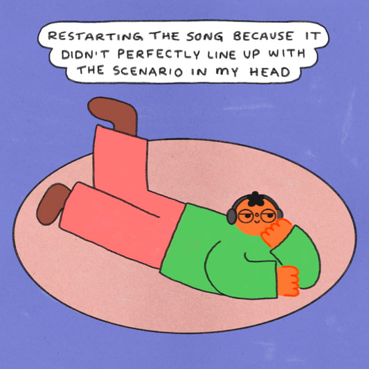 Restarting The Song Art Print