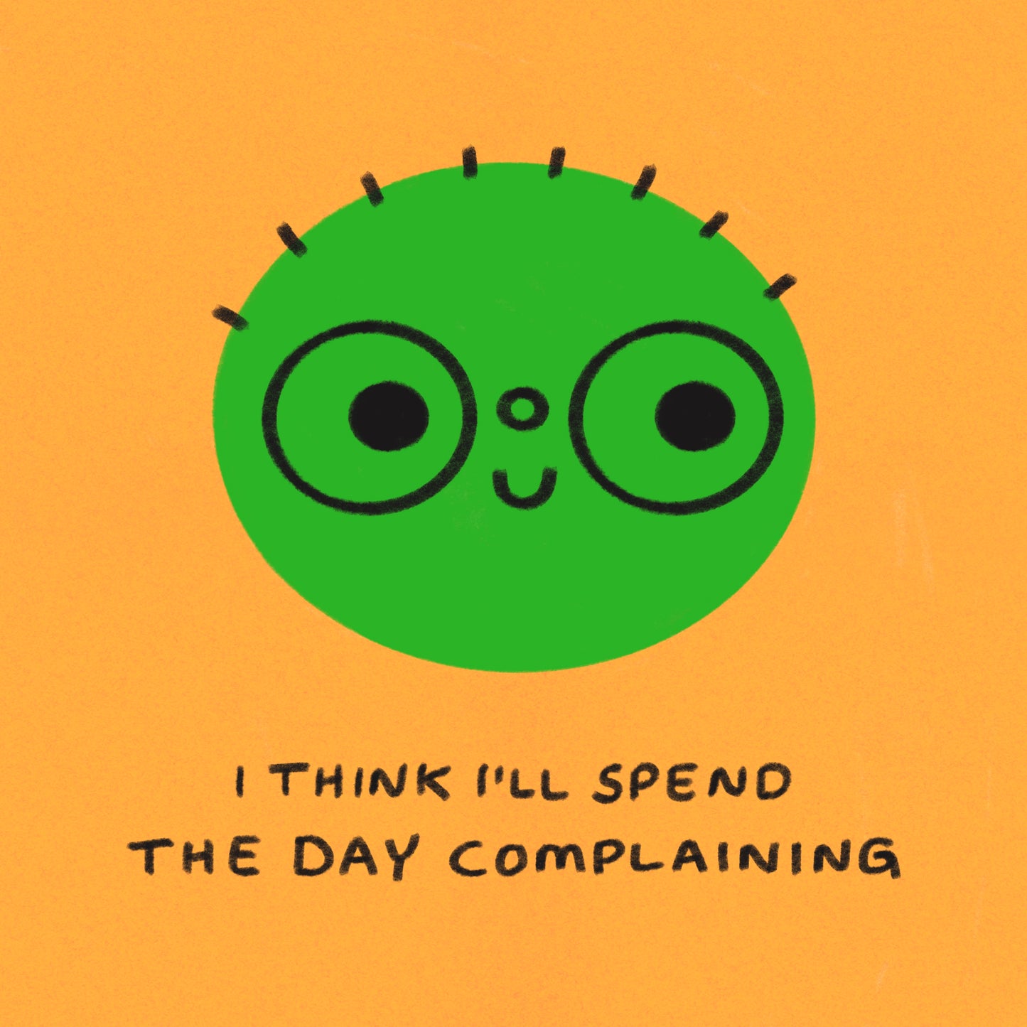 I Think I’ll Spend The Day Complaining