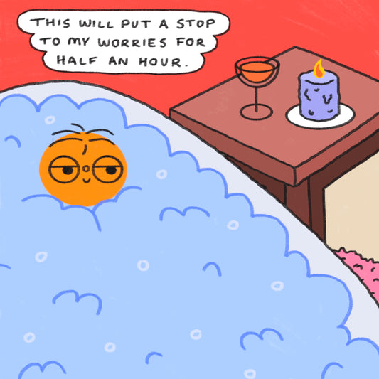 This Will Put A Stop To My Worries Art Print