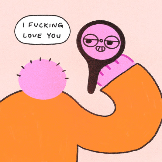 I Love You Art Print