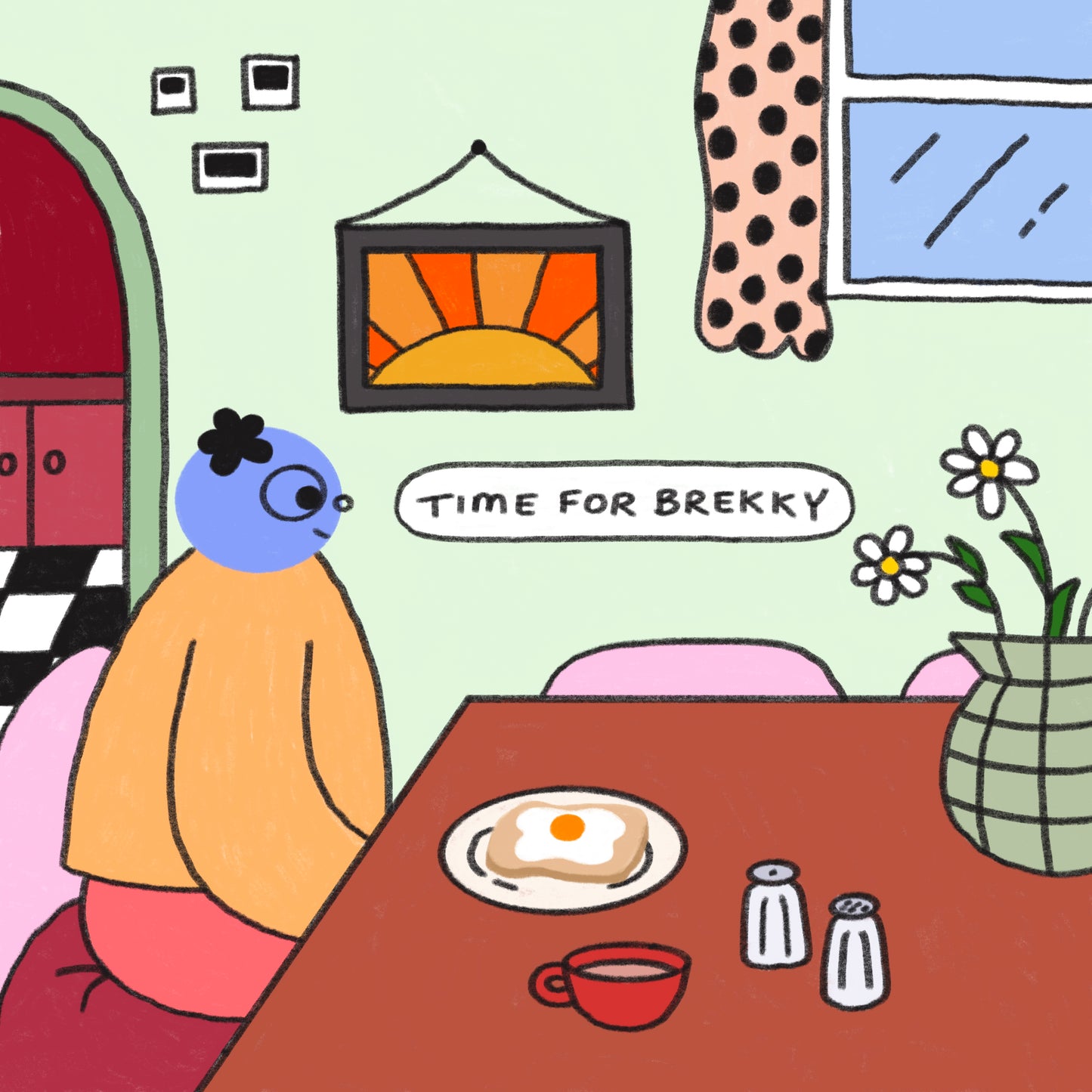 Time For Brekky Art Print