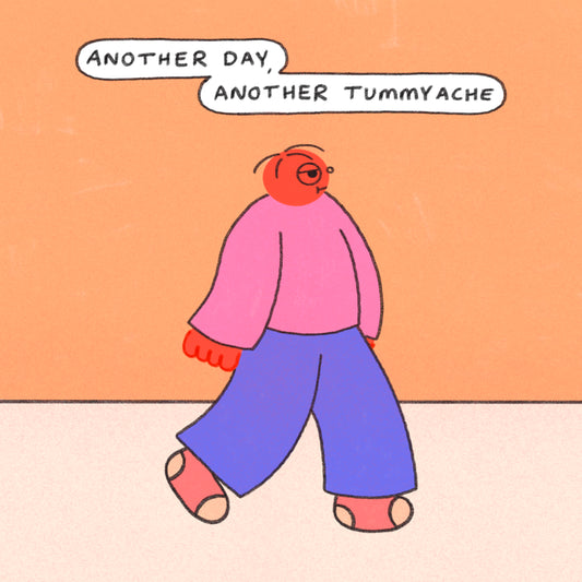 Another Day Another Tummyache Art Print