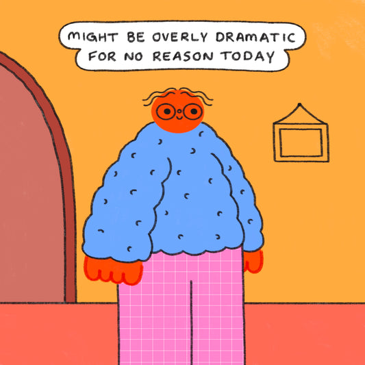 Overly Dramatic Art Print