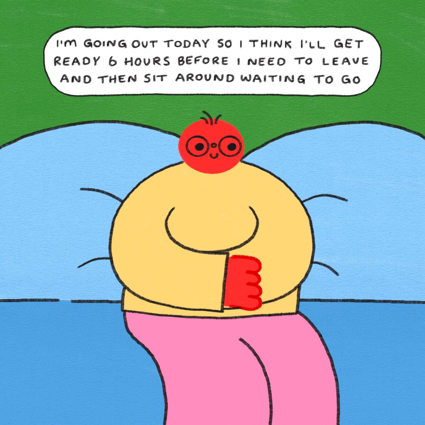 Going Out Art Print