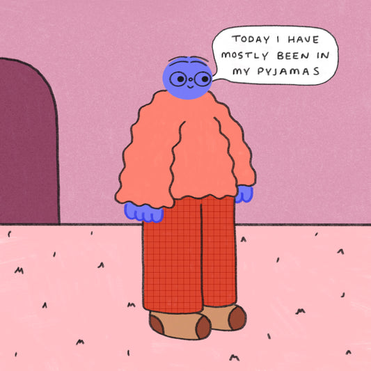 Pyjamas Art Print