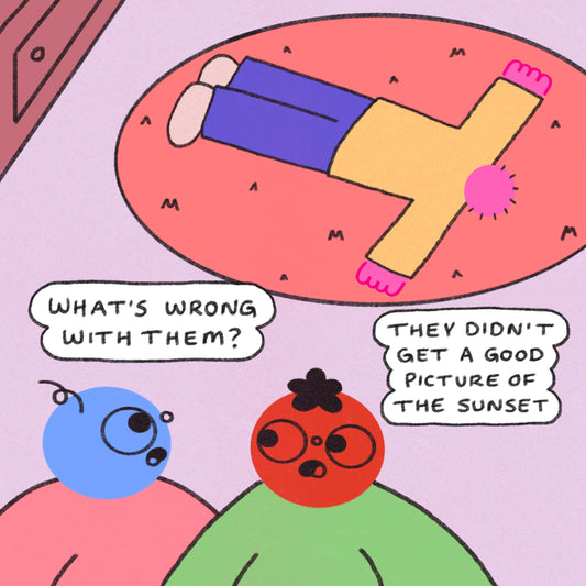 What’s Wrong With Them Art Print