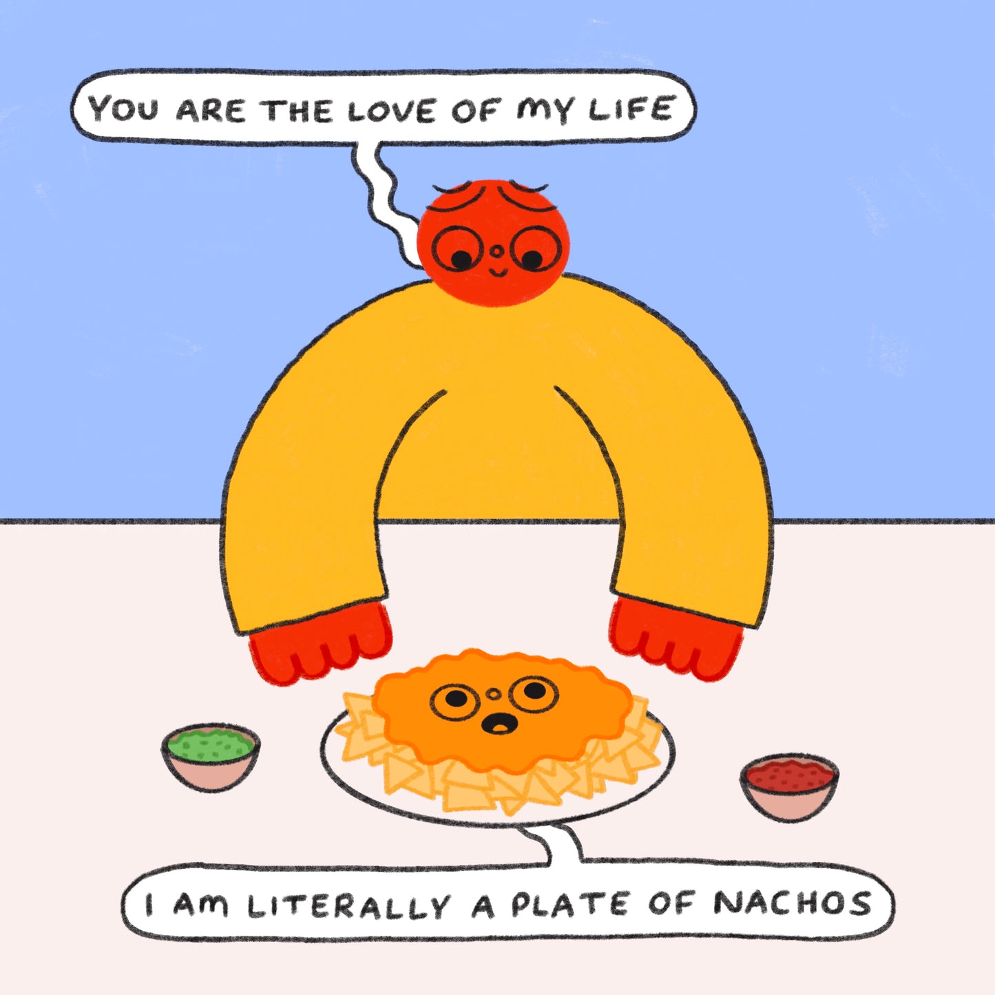 Nachos Art Print