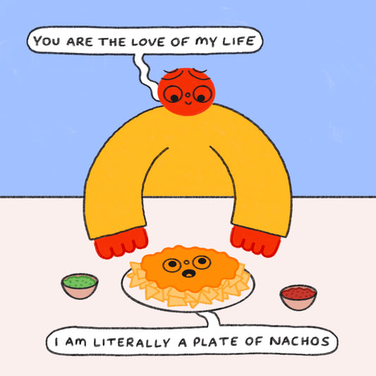 Nachos Art Print