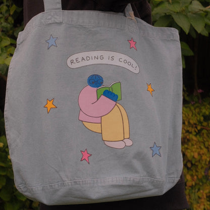 Reading Is Cool Tote Bag