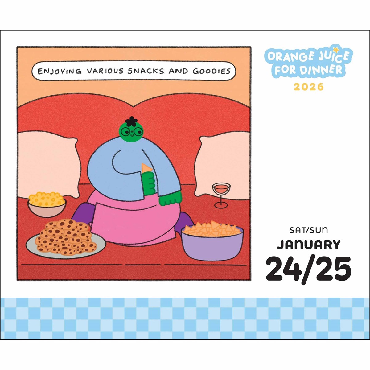 Feeling The Goodness 2026 Day-To-Day Desk Calendar