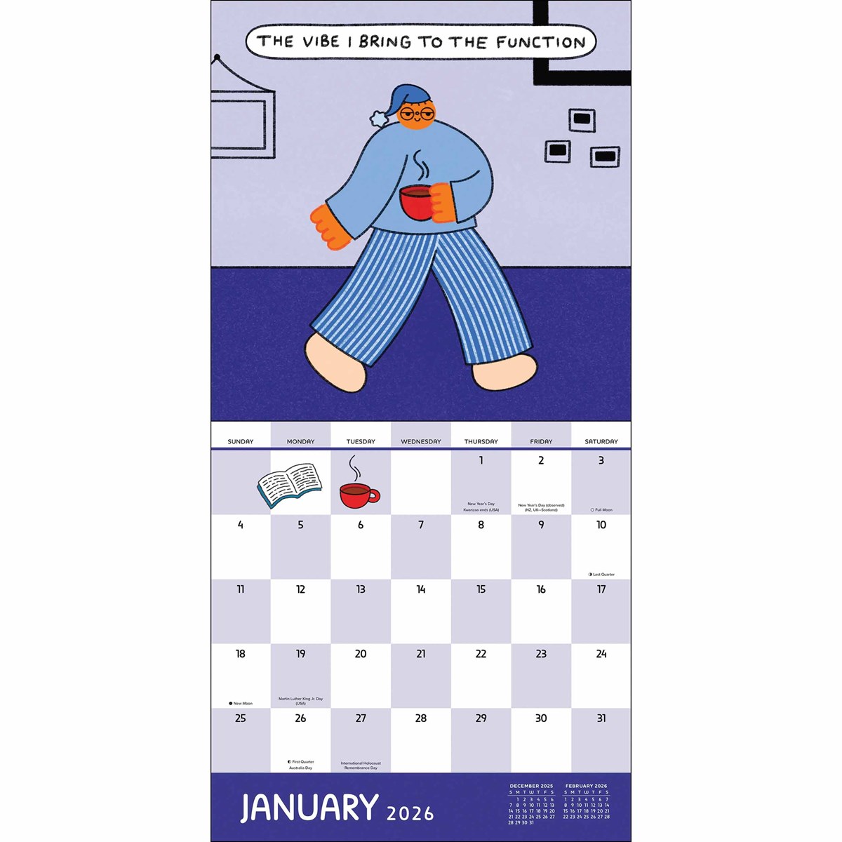 In My Cozy Era 2026 Calendar