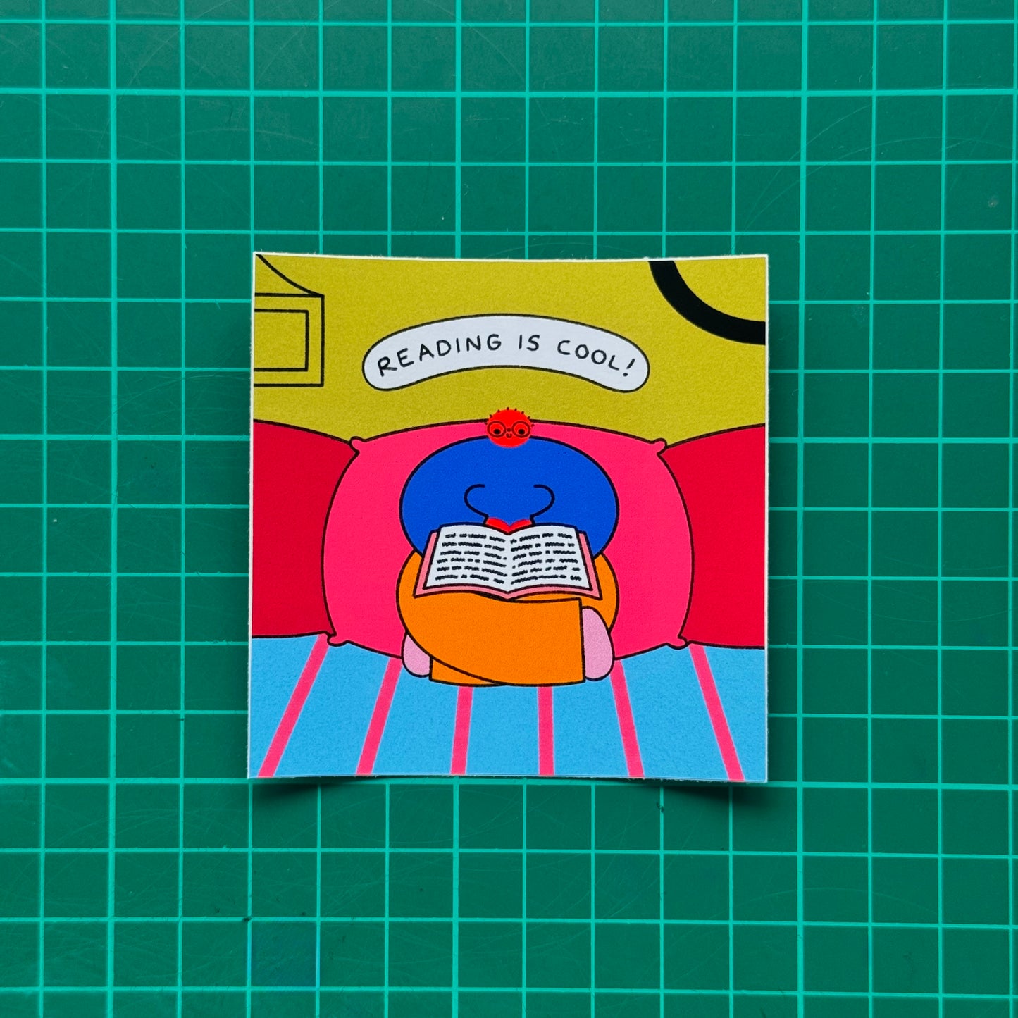 Reading Is Cool Sticker