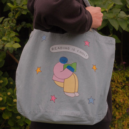 Reading Is Cool Tote Bag