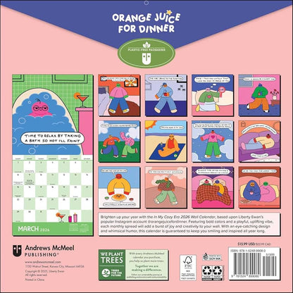 In My Cozy Era 2026 Calendar