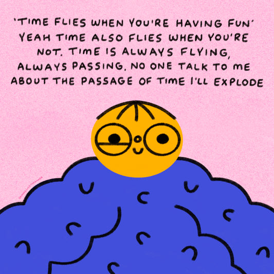 Time Flies Art Print