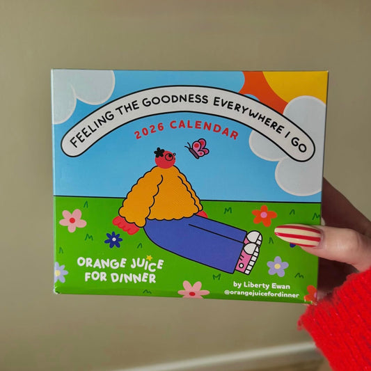 Feeling The Goodness 2026 Day-To-Day Desk Calendar