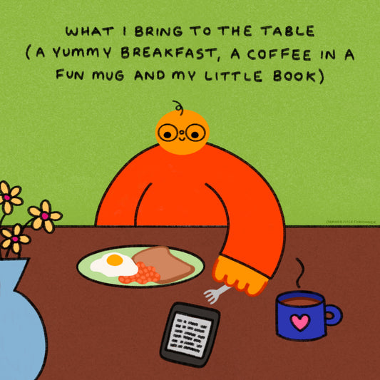 What I Bring To The Table Art Print