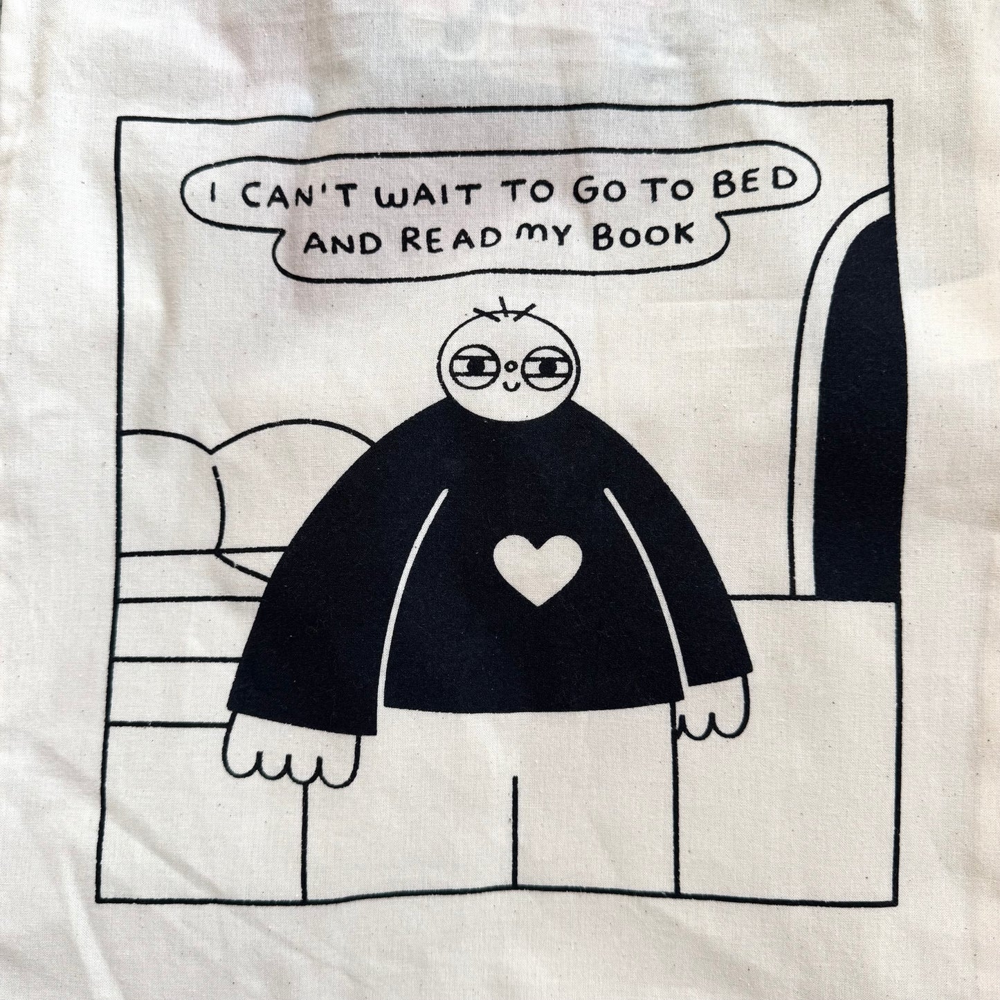 I Can't Wait To Go To Bed And Read My Book Tote Bag