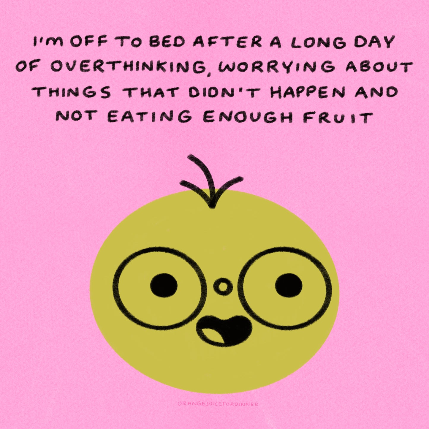 I’m Off To Bed Art Print