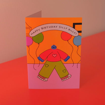 Happy Birthday Silly Billy Card