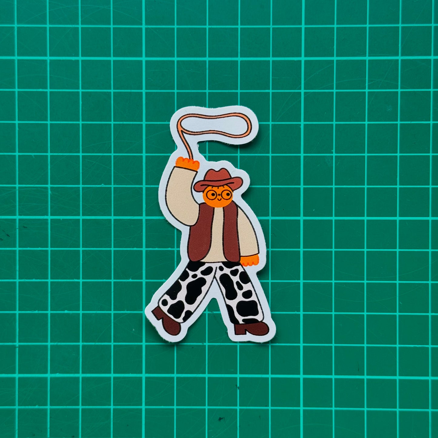 Cowboy Sticker