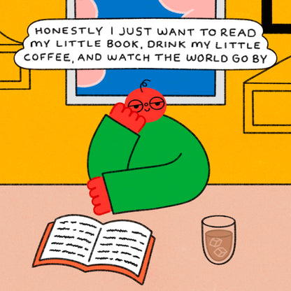 Read My Little Book, Drink My Little Coffee