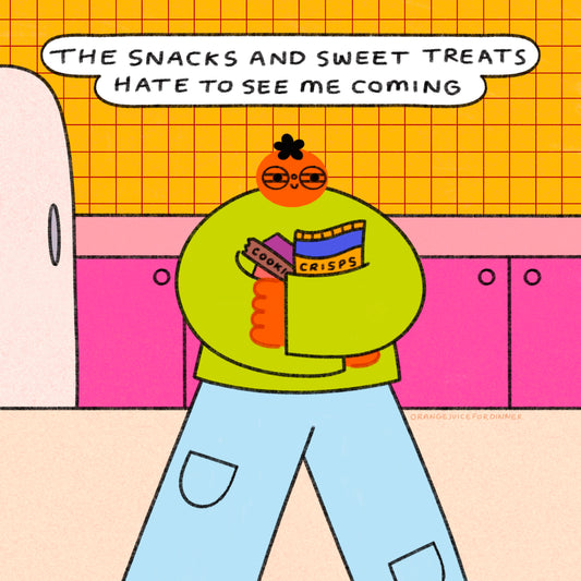 The Snacks And Sweet Treats Hate To See Me Coming
