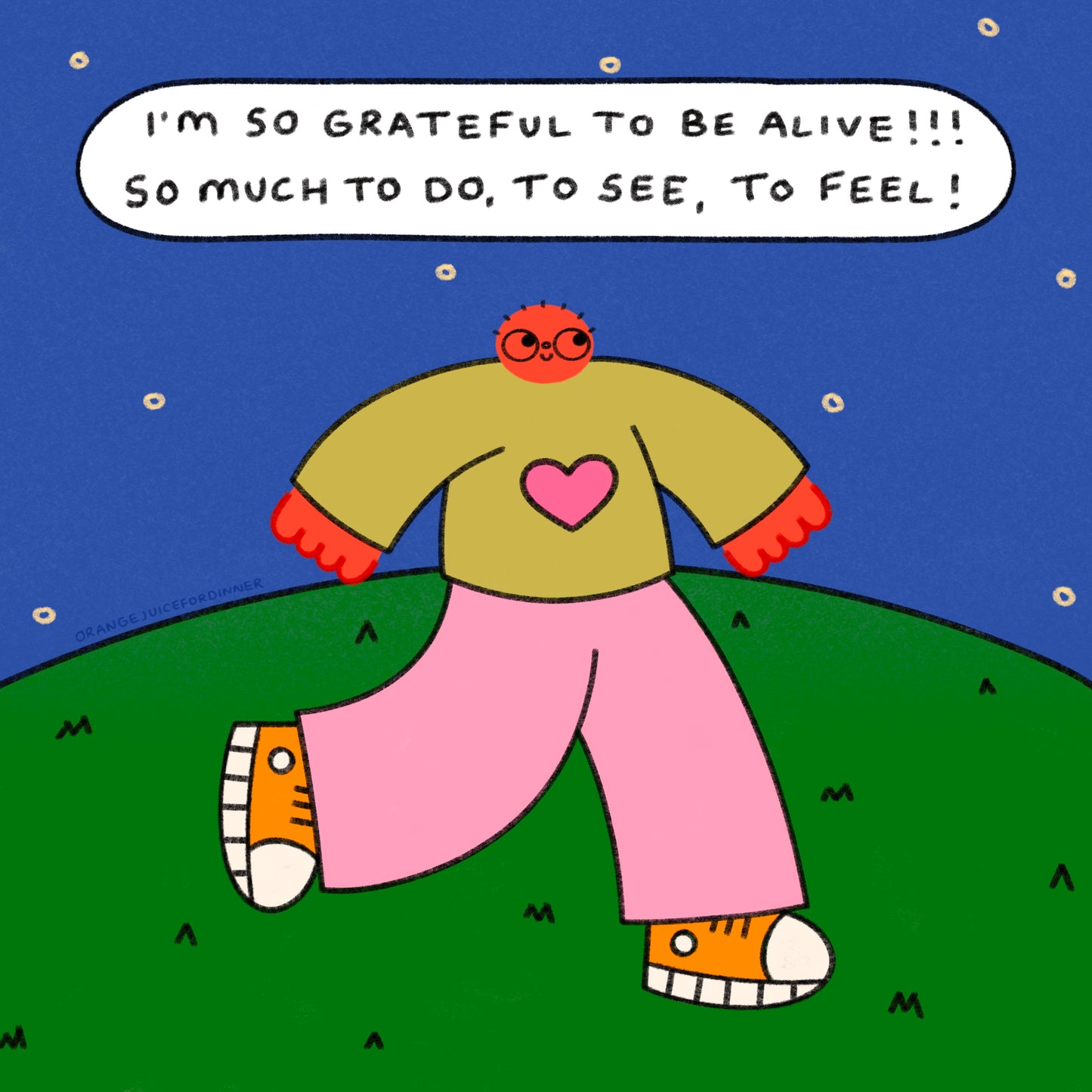 I’m So Grateful To Be Alive