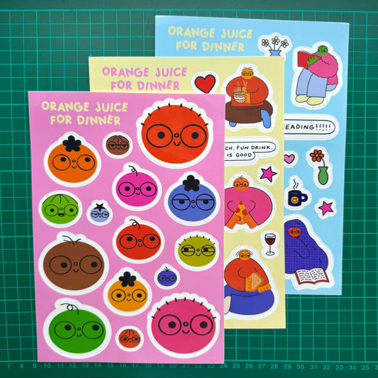 Sticker Sheet Bundle